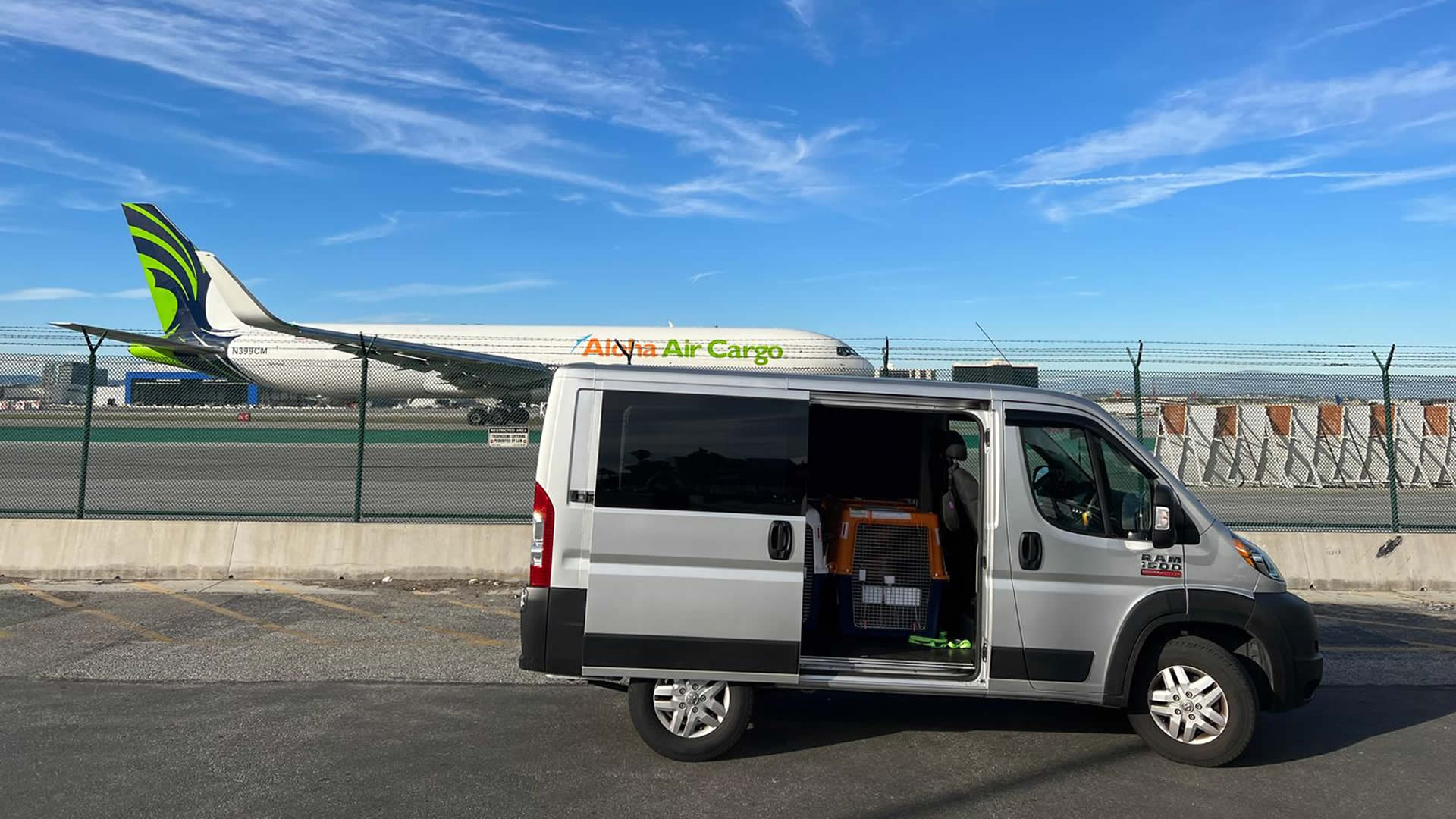 Transporte de mascotas LAX,